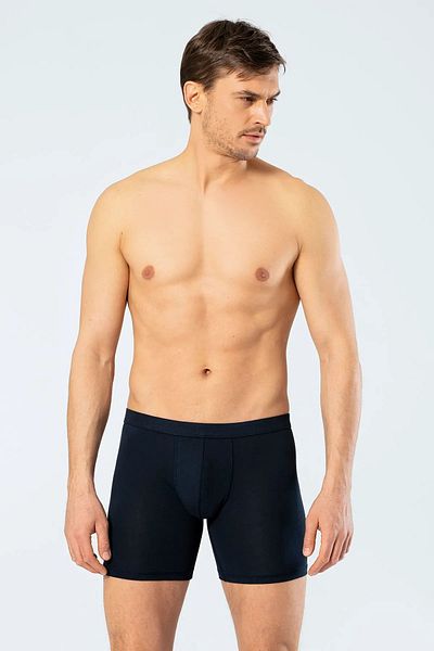Cacharel 1336 Ανδρικό λουράκι μέσης Lycra Long Leg Boxer-σκούρο μπλε