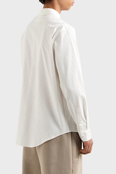 Armani Exchange All with Logo 100% Cotton Regular Fit Shirt Men's Shirt Xm 000431   Af13131 F0045