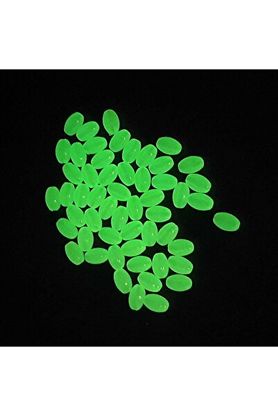 pusula Fosforlu Oval Boncuk 50 Adet Paket Içeriği.