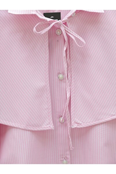 Modamorfo Csíkos köpeny ing