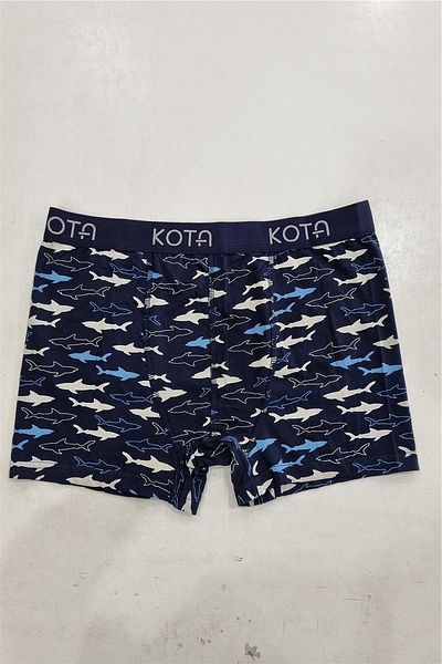 KOTA 1015x6 Ανδρικά 6 τεμάχια Μπόξερ μικτού σχεδίου-πολύχρωμα
