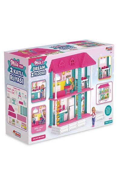 a v d a 2Storey Mila's Dream Toy House Set (Ex Baby Product)