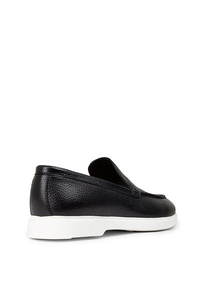 Deery Ανδρικά παπούτσια Loafer από γνήσιο δέρμα Navy Blue
