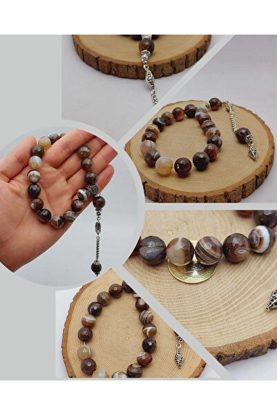 Yasamtohumu Агат фасеточний 17-ти гранульований Ефе Тесбіх 14 мм (54362)