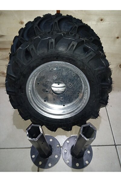 Billas Bolat Çapa Makinesi Lastik Takımı 400X8 27 mm Aks
