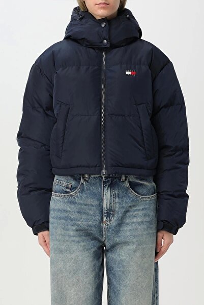 Tommy Hilfiger Tommy Jeans Tjw Crp Alaska Puffer Kadın Mavi Mont Dw0dw18609c1g