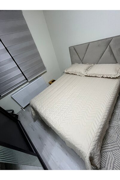 Home Nevresimhome fırfırlı elyaflı çift kişilik yatak örtüsü