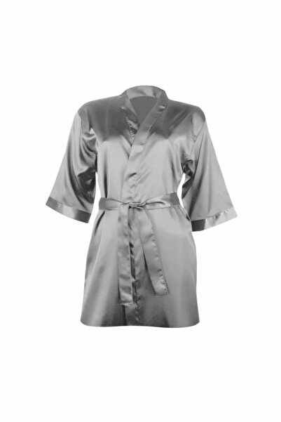 Loule Satin Women's Dressing Gown - Waist Tie Ll.N1.I0.La.002