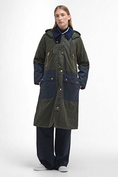 Barbour Carolyn Yağlı Ceket Ol99 Archive Oiıve