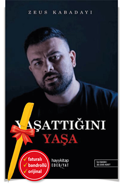 İnkılap Kitabevi Alfa Kalem+ Yaşattığını Yaşa (Zeus Kabadayı) -YENİ Kitap