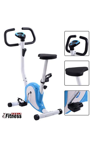 Fitness World Home Fitness Exercise Bike 62X22X41cm 62X22X41cm