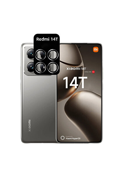 Nezih Case Xiaomi 14t Uyumlu Kamera Lens Koruyucu Temperli Cam Kolay Uygulama...