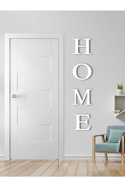 HomeJamin Home Yazısı Modern Tablo Ev Dekoru Yapışkanlı Büyük Boy
