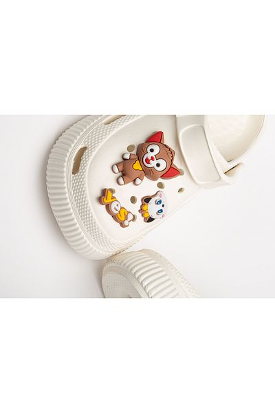 PLN SHOES Παιδικές παντόφλες με 3D Emoji λεπτομέρειες Sabo - Με άνετη σόλα και υψηλής κλίμακας