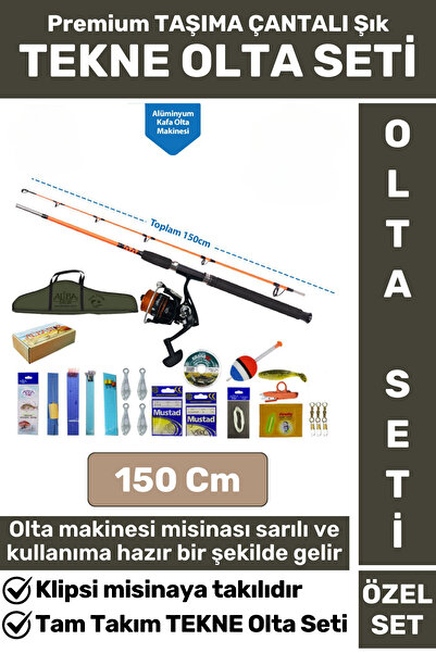 Wintoup Profesyonel Kullanıma Hazır Şık Taşıma Çantası Hediyeli Balıkçı Hobi ...