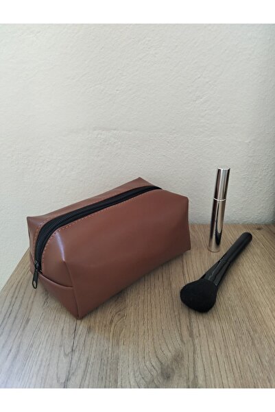 Nüveden حقيبة مكياج ومنظم مربع من الجلد الصناعي