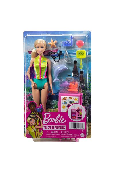 mattel BARBIE YOU CAN BE ANYTHING PAPUSA BIOLOGIST MARIN