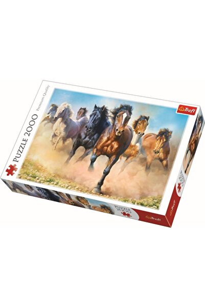 Evelise PUZZLE TREFL 2000 HERGHELIE DE CAI GALOPAND