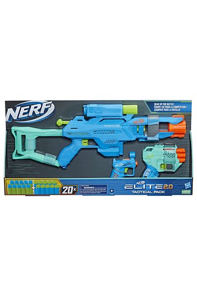 Nerf SET OF 3 ELITE BLASTERS 2.0 TACTICAL PACK