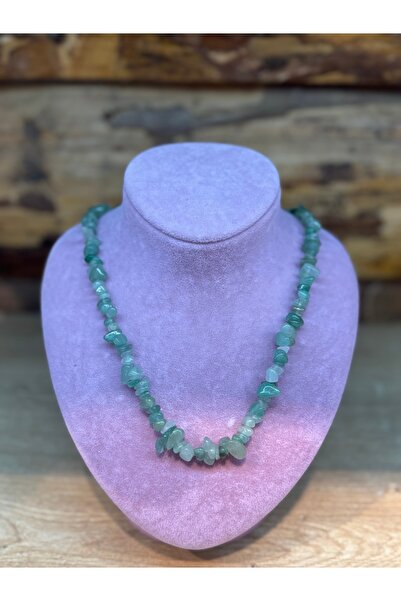 ATÖLYE SAİT Aventurin doğaltaş kolye