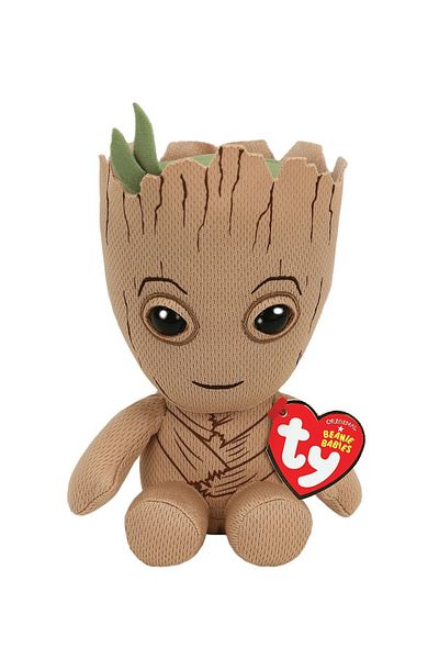 TY Plus Ty 15Cm Beanie Babies Marvel Groot