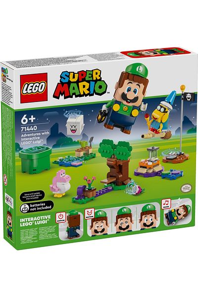 LEGO Super Mario Aventuri Cu Luigi 71440