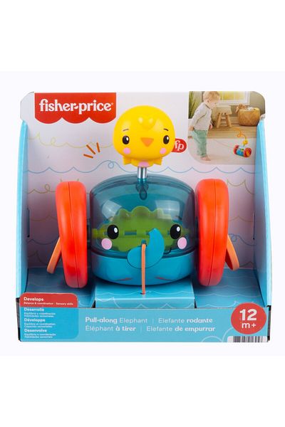 mattel FISHER PRICE ELEPHANT PULL-ON TOY