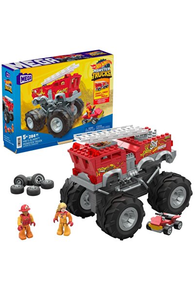 mattel HOT WHEELS MONSTER TRUCK MEGA SET KONSTRUKCE 5 ALARM