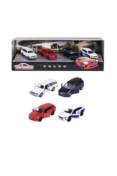 Majorette PREMIUM CARS SET OF 4 VOLVO V90 CARS 1:64 SCALE