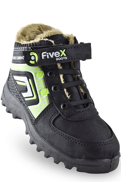 ISPARTALILAR 0130 Ready Sole Boy's Boots Παπούτσια Γούνινα Παιδικά Μποτάκια