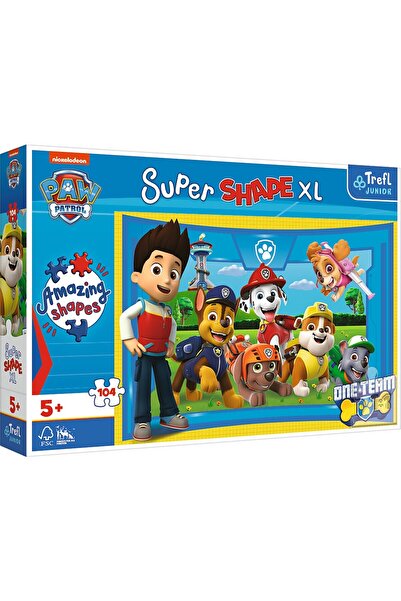 OEM Puzzle Trefl Primo Super Shape Xxl 104 Paw Patrol