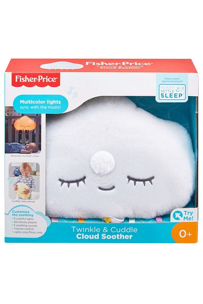 mattel FISHER PRICE CLOUD PROJECTOR PILLOW WITH LIGHTS AND SOUNDS