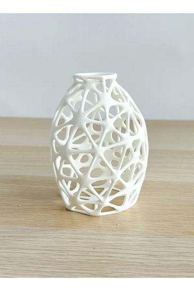 3D Brothers Vase for Flowers - Organic Small Vase