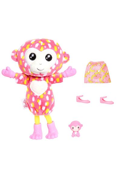 mattel BARBIE CHELSEA DOLL REVEAL BOX MONKEY