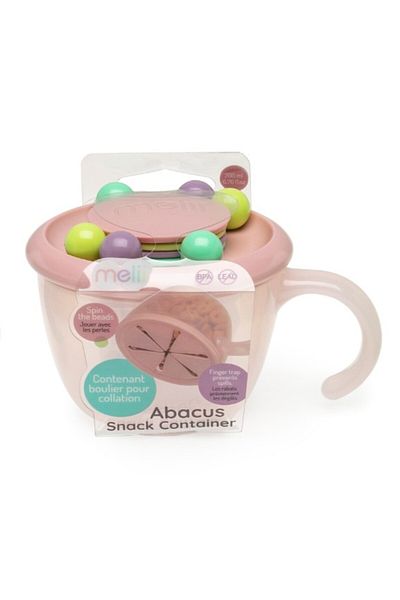 Melii PŘÍJEMCE SNACK ABACUS, MELII, RŮŽOVÁ