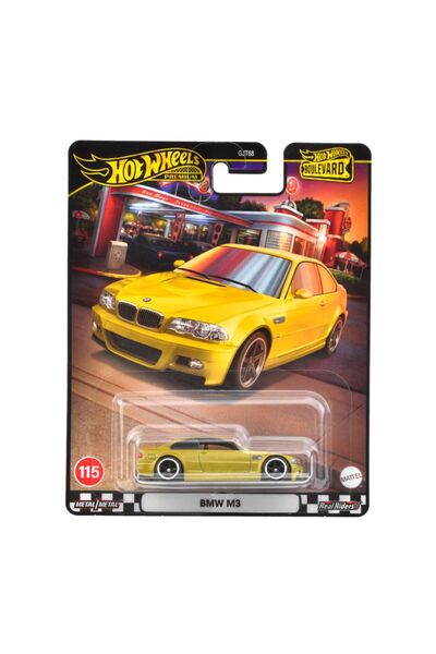 Evelise HOT WHEELS PREMIUM BOULEVARD MASINUTA METALICA BMW M3 SCARA 1:64