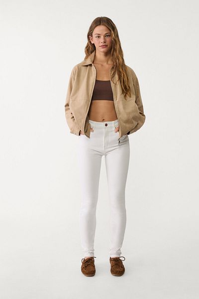 Stradivarius 1400 Regular waist skinny jeans