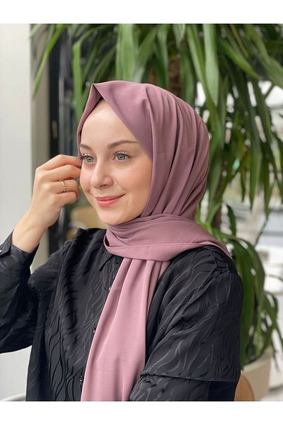 Sima شال من حرير الورد المجفف سيما المدينة المنورة
