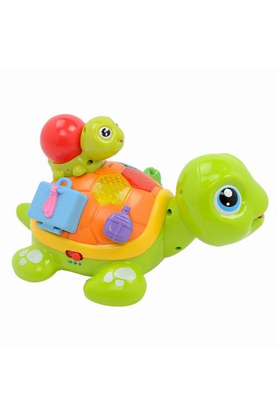 Jucarii Bebe Interactive Frogs and Turtles Set with Lights and Sounds