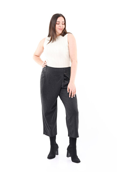 Guzella Pantalone veće veličine asimetrične kroj