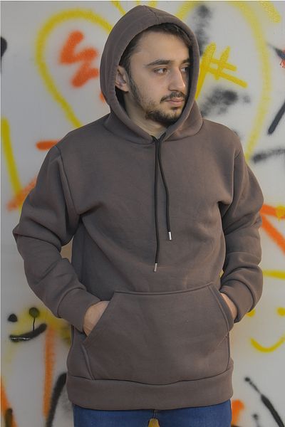 ISPARTALILAR 090 Γυναικεία ανδρική κουκούλα Fleece Ανδρικά Fleece Γυναικεία Fleece Cold Proof Oversize 3 κλωστών Άνετη εφαρμογή