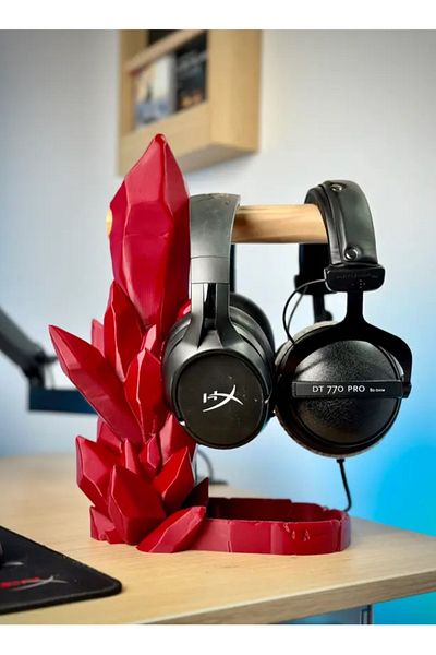 3D Brothers Crystal Headphone Stand