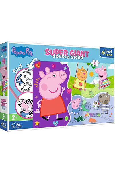 OEM Puzzle Trefl Primo Super Giant 15 Peppa Pig