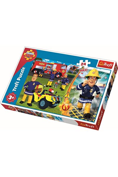 Trefl Puzzle TREFL 24 MAXI PUZZLE BRAVE FIREMAN SAM