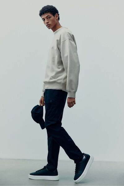 H&M Slim Fit Ripstop cargo trousers