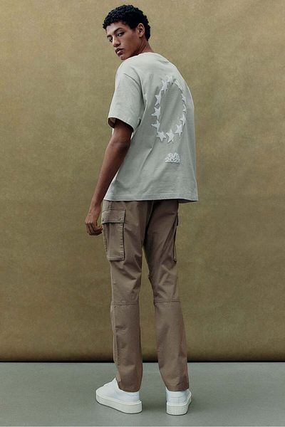 H&M Slim Fit Ripstop cargo trousers