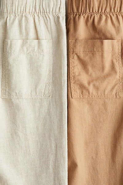 H&M 2-pack Linen-blend Trousers