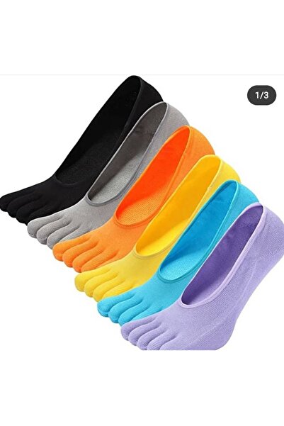 Daren 6 lı parmaklı babet çorap