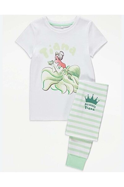 Çipil Disney Princess Tiana Striped Pajamas