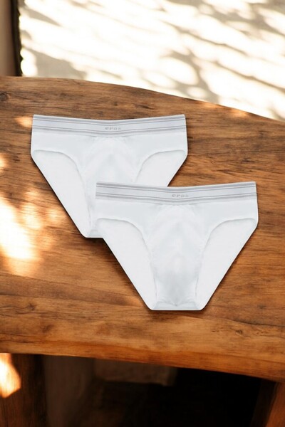 Eros Μονόχρωμο Micro-Modal Lycra Ανδρικά Σλιπ Πακέτο